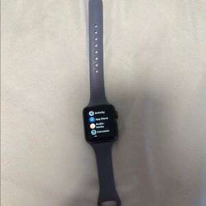 Smartwatch with Black Band